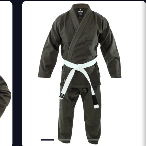 New Tatami Fightwear Elements Superlite GI Jiu Jitsu Khaki A2 Set - Picture 1 of 13
